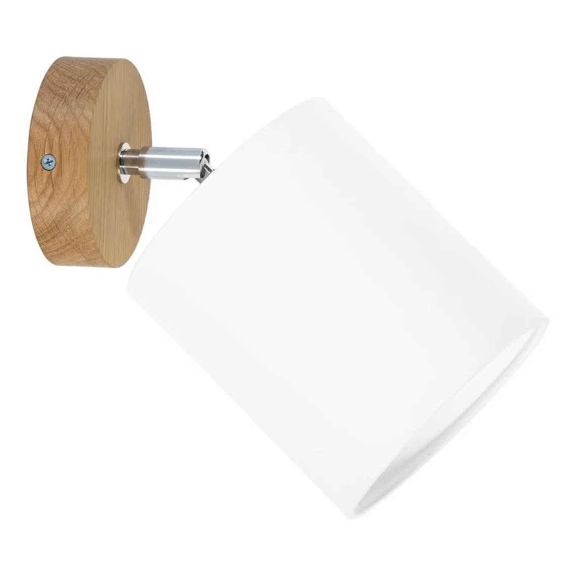 Applique Aprillia 1xE27 Max.25W Chêne huilé/Blanc  | 3 Suisses