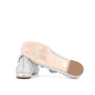 Ballerines 38,5 Miu Miu paillette Argenté