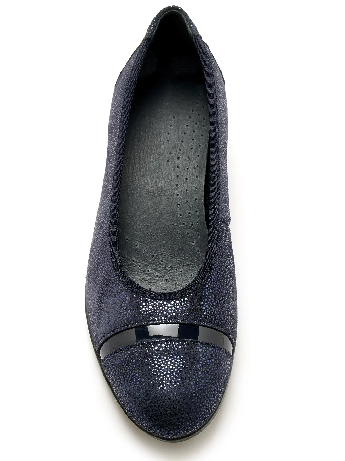 Ballerines cuir à aérosemelle amovible