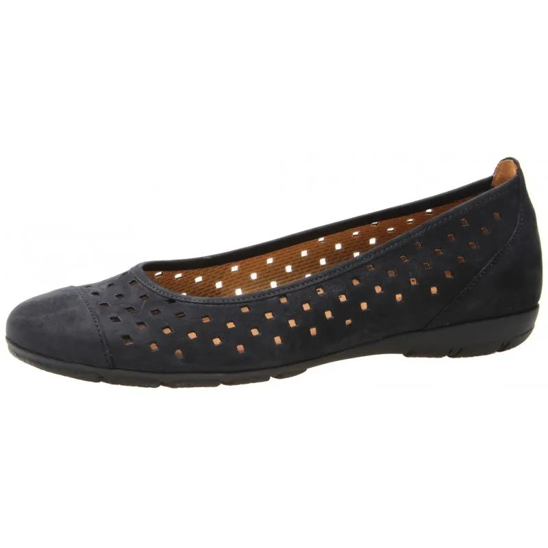 Ballerines perforées Gabor 44.169.16 marine
