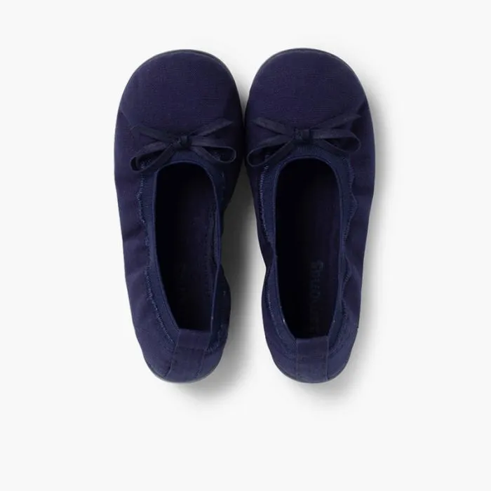 Ballerines pour Fille et Femme avec Élastique et Ruban