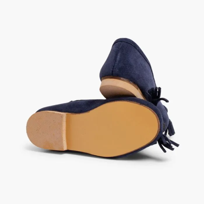 Ballerines pour Fille et Femme en suède
