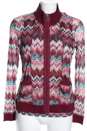 Betty Barclay Ensemble en tricot rouge imprimé allover style décontracté