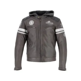 Blouson Cuir Helstons Riposte Marron