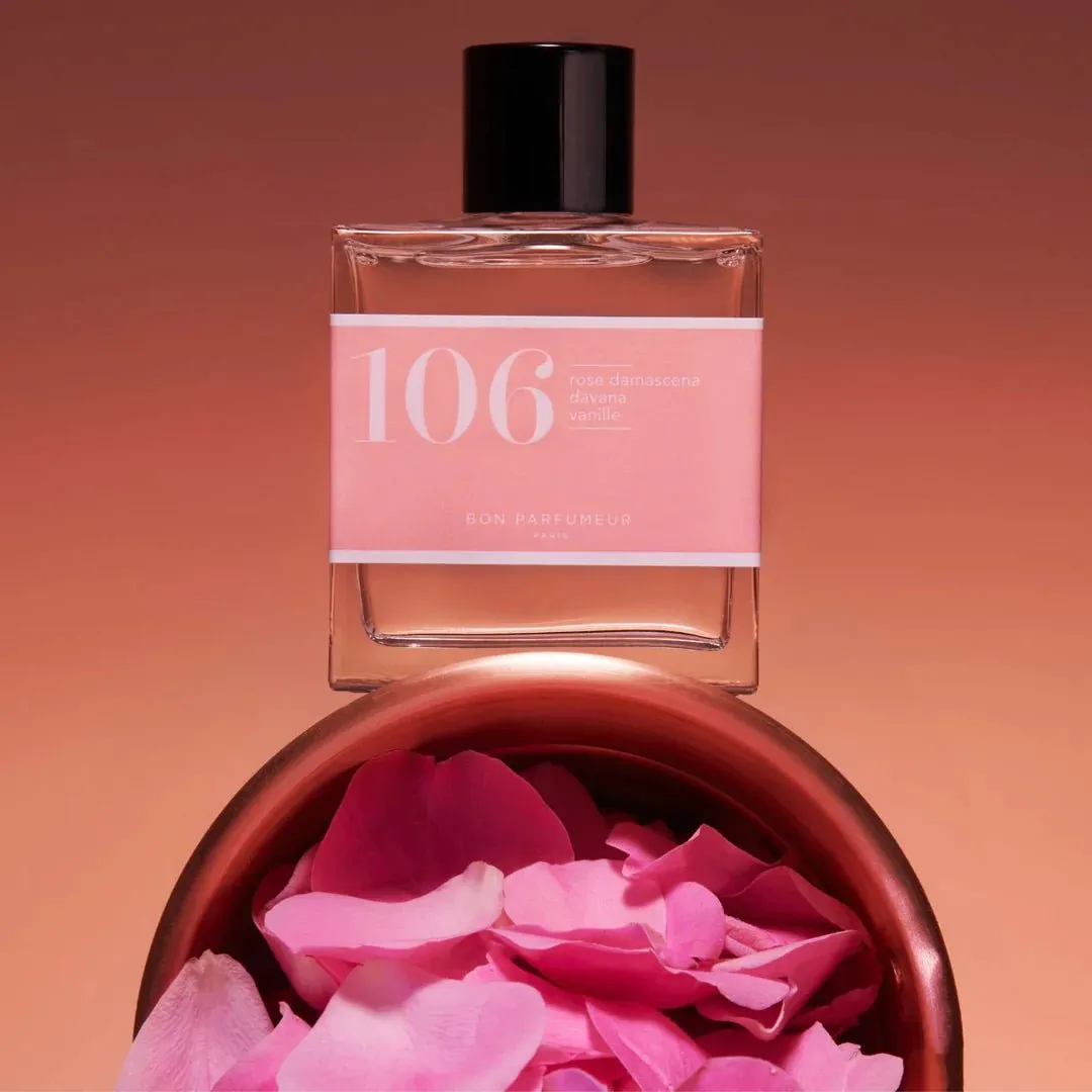 Bon Parfumeur - 106 - Rose Damascena, Davana, Vanille - 30ml