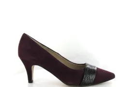 Brenda zaro escarpins 1851 bordeaux