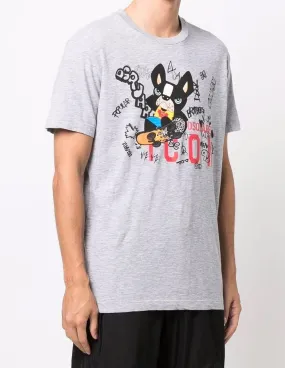 Camiseta Dsquared2 Icon Circo Cool Gris Hombre