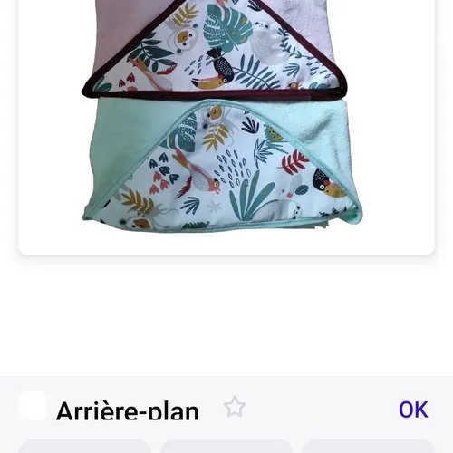 Cape de bain  70/70cm