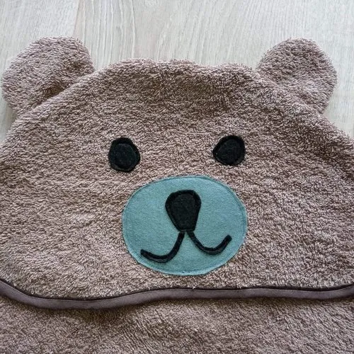 Cape de bain ourson