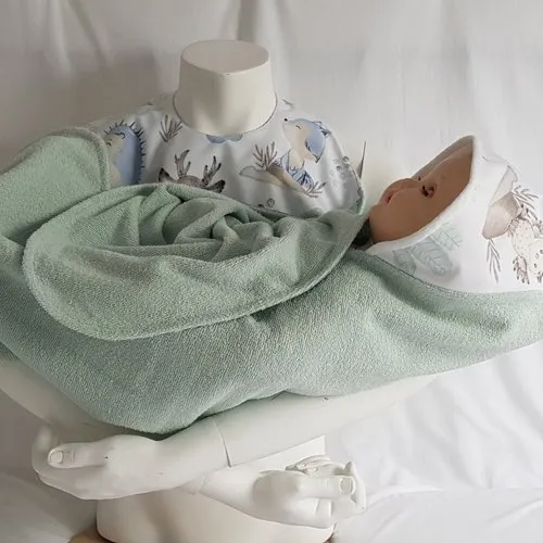 Cape de bain tablier, animaux de la forêts