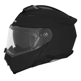 Casque Nox N967 noir brillant, casque moto modulable 22 06