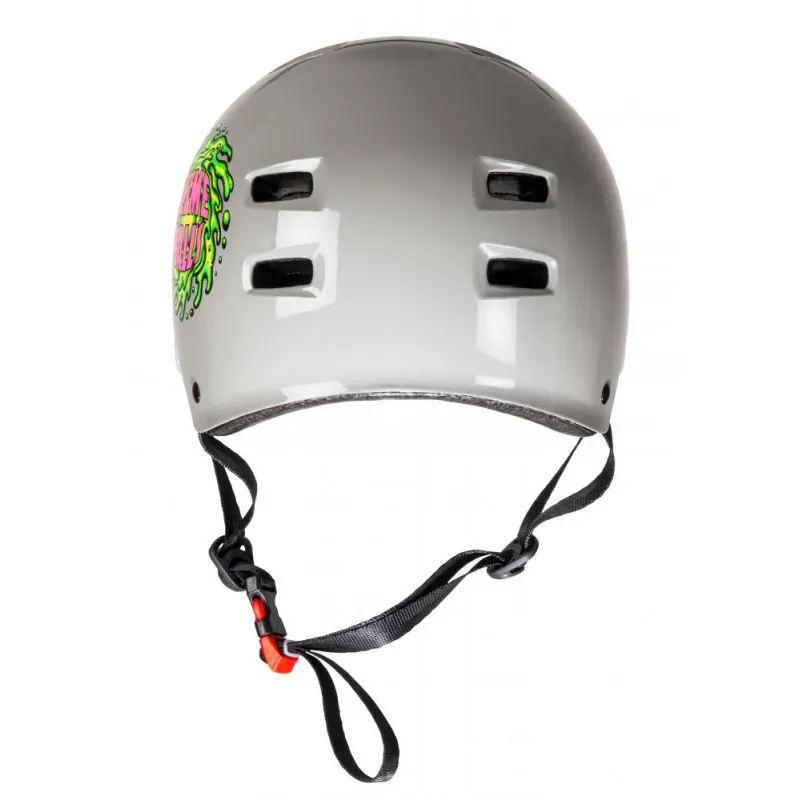 casque santa cruz Bullet x Slime Balls gris