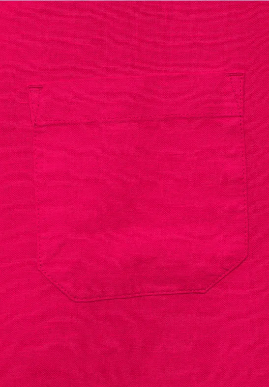 CECIL Chemisier en lin de couleur unie 