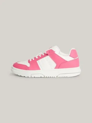 Chaussures de skate The Brooklyn en cuir | Rose | Tommy Hilfiger