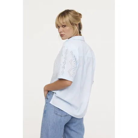 Chemise DAMA Blue Grey