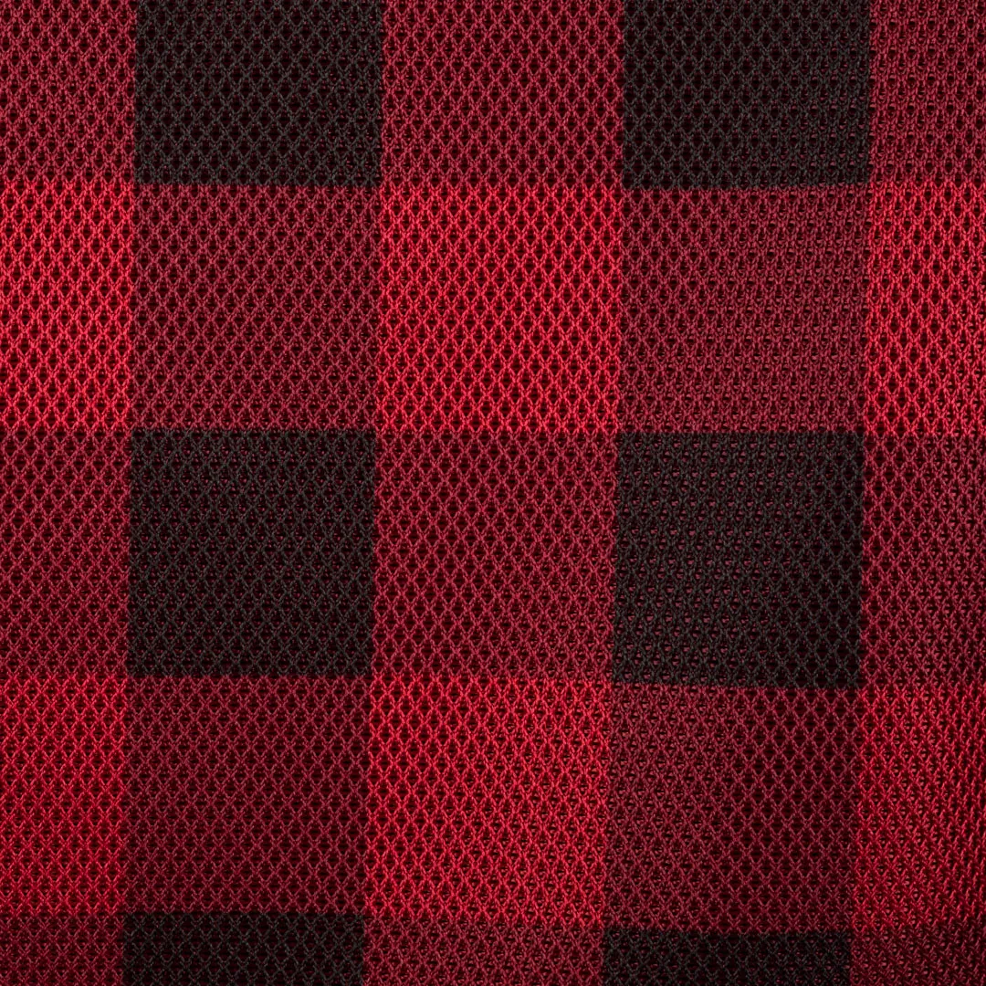Chemise Segura Lady Jovan mesh rouge, chemise moto femme