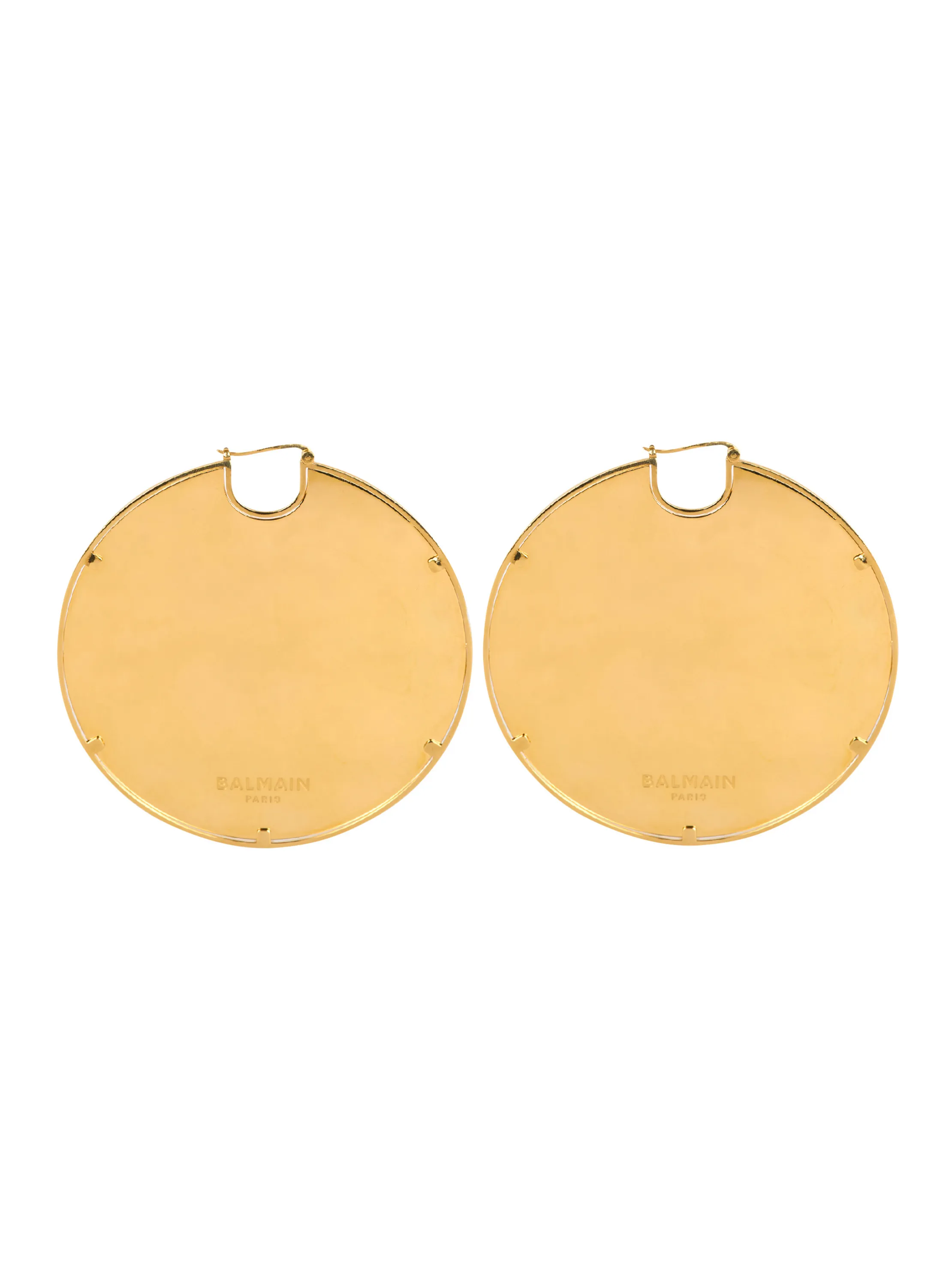 CRéOLES EN LAITON GRAVé BALMAIN - BALMAIN pour FEMME | Printemps