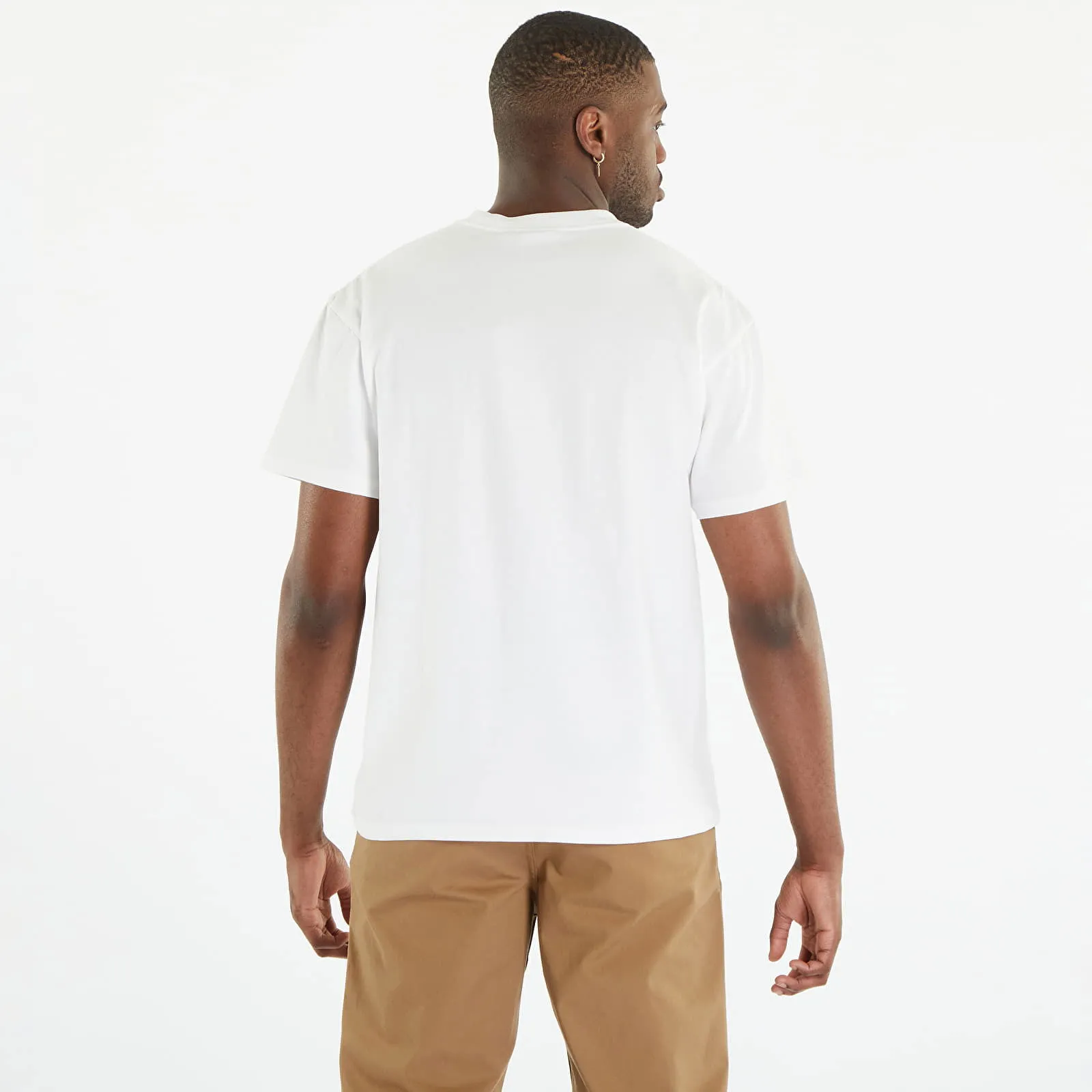 Duster Short Sleeve T-Shirt UNISEX White Garment Dyed