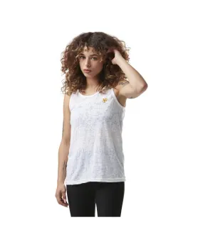 Débardeur femme tissu dévoré avec zip dans le dos Zip Vondutch