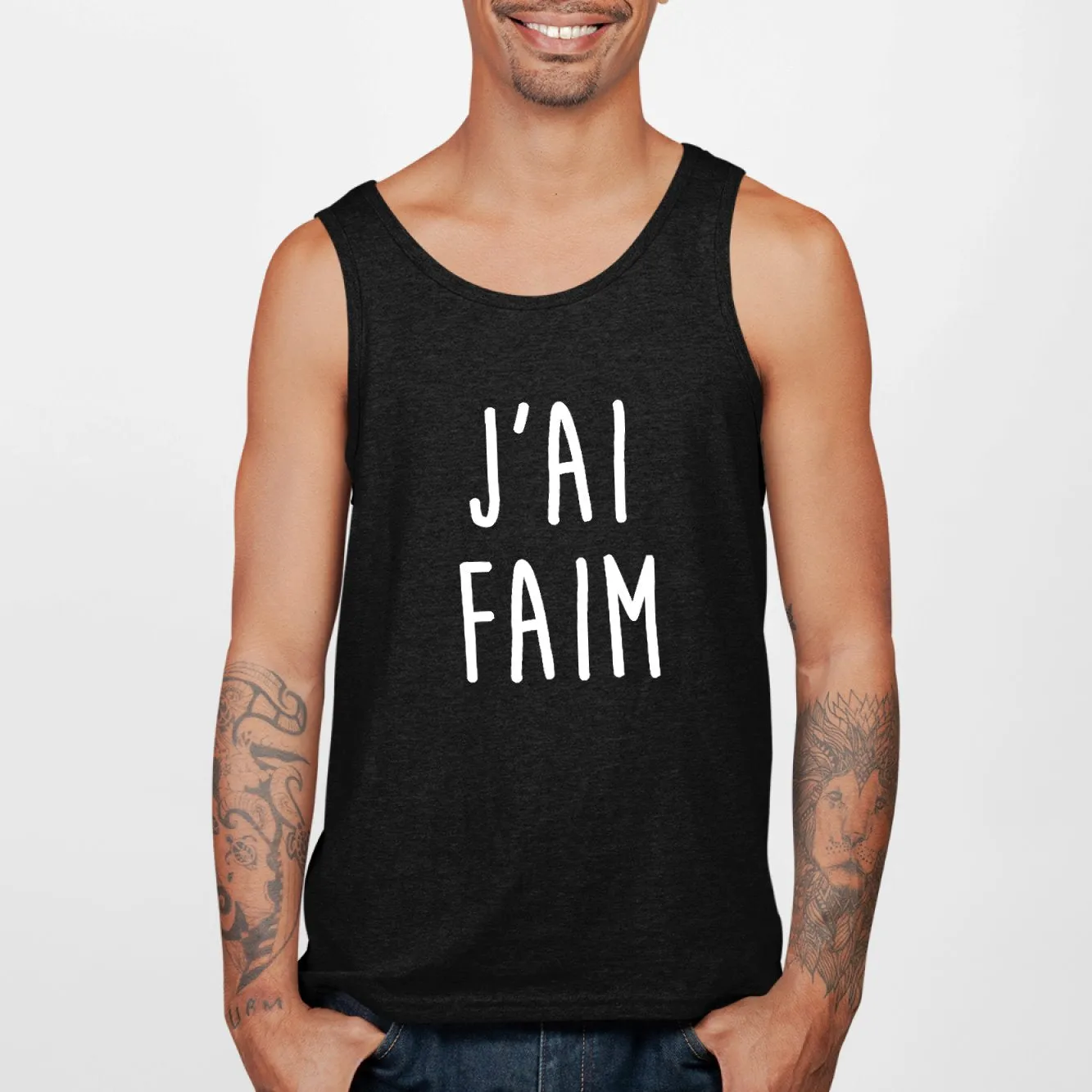 Débardeur Homme J'ai faim
