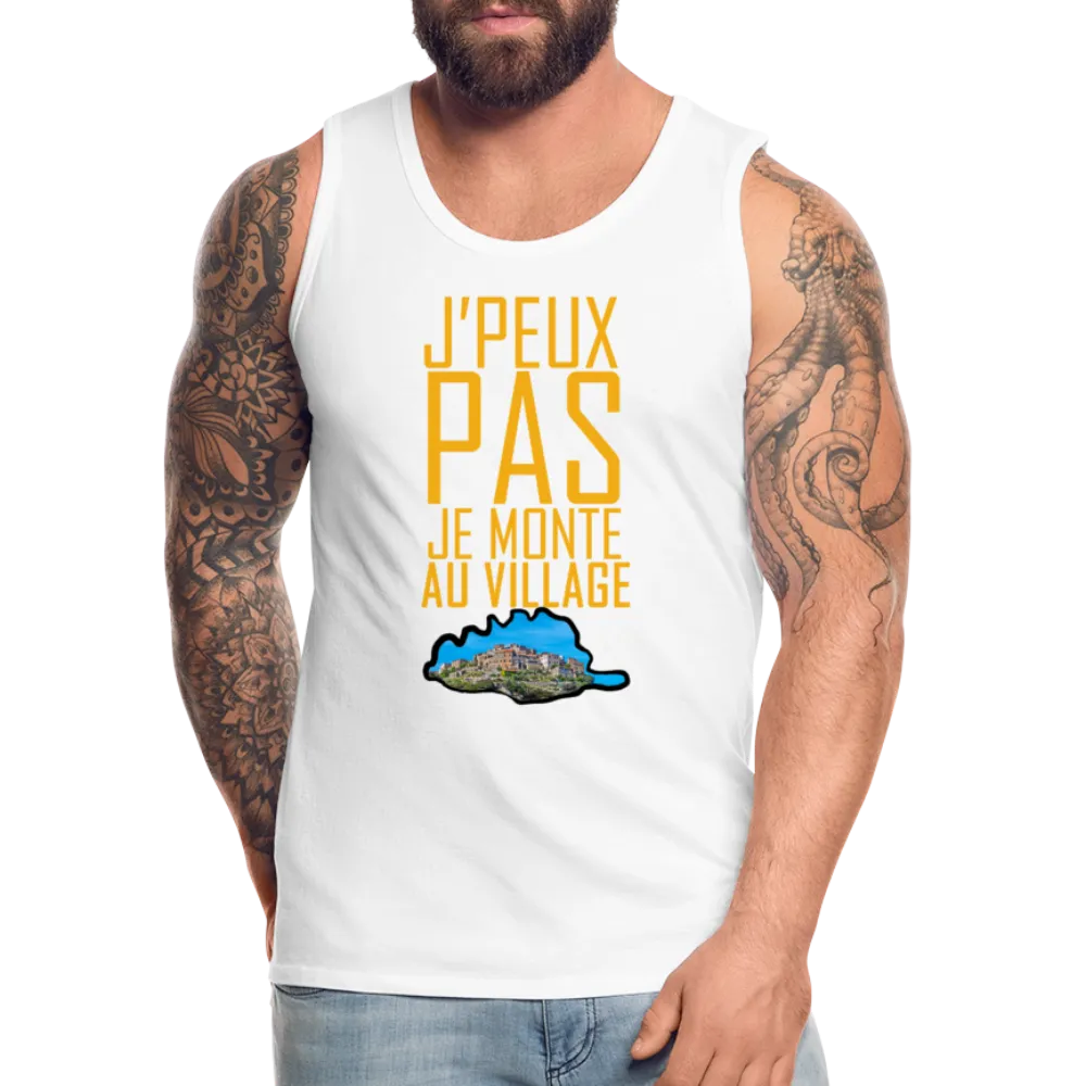 Débardeur Premium Je Vais au Village