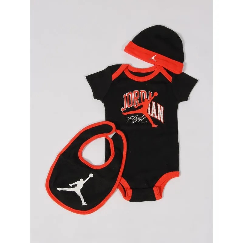 Ensemble 3 pièces air flight noir bébé - Jordan | wimod