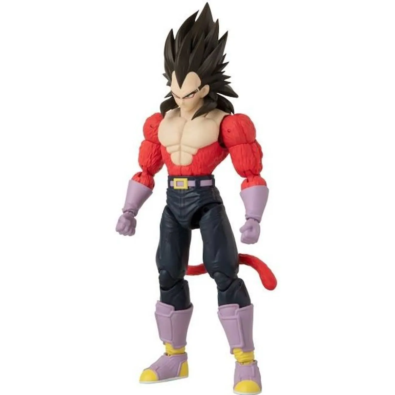 Figurine Dragon Ball Super Dragon Stars 17 cm - Super Saiyan 4 Vegeta - BANDAI rouge - Bandai