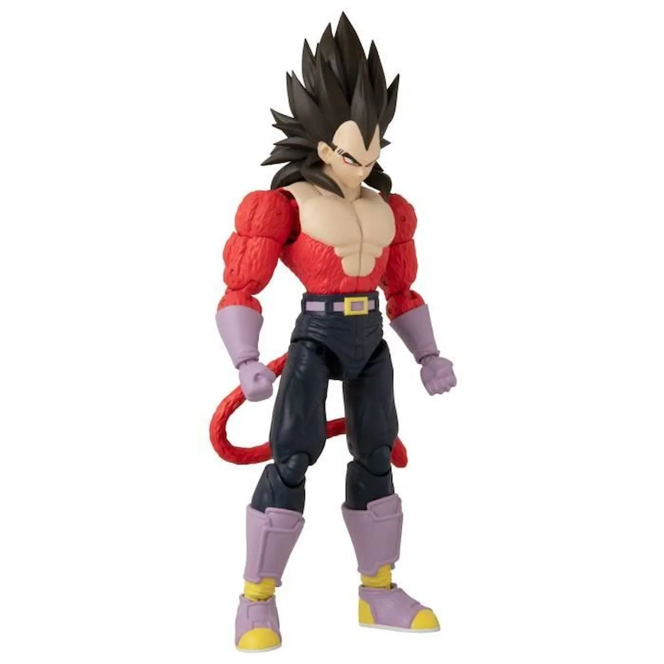 Figurine Dragon Ball Super Dragon Stars 17 cm - Super Saiyan 4 Vegeta - BANDAI rouge - Bandai