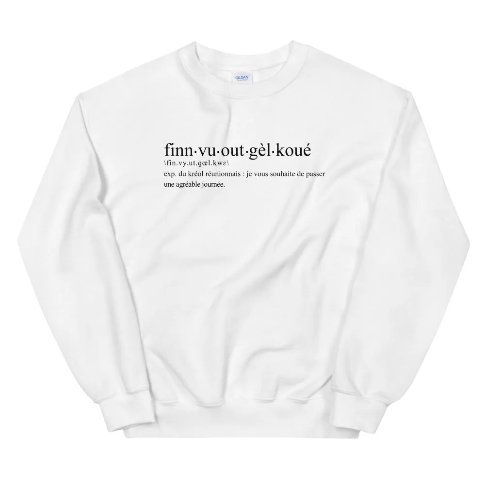 Finn vu out gel - Sweatshirt Réunion