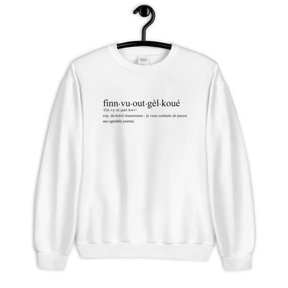 Finn vu out gel - Sweatshirt Réunion