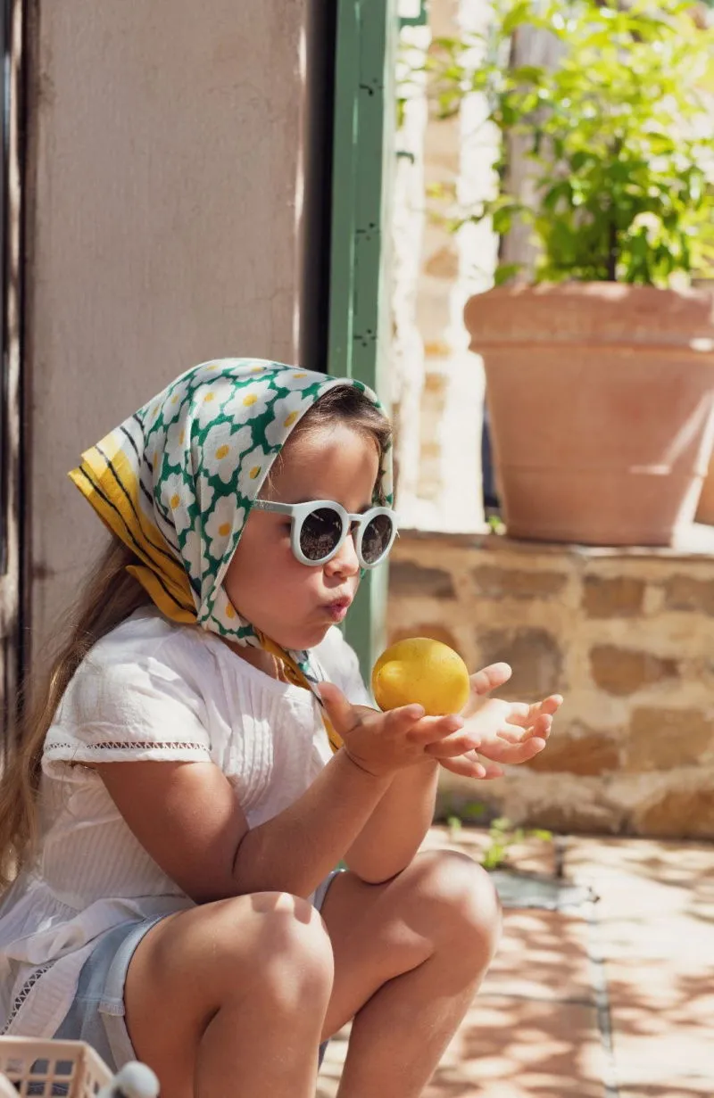 Foulards duo Marguerite - Jaune - Les Raffineurs