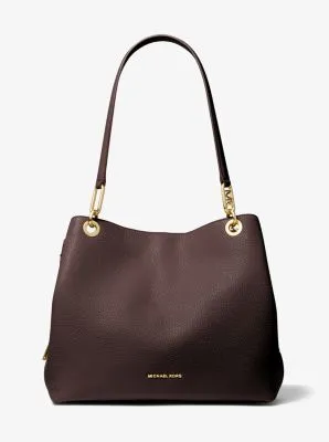 Grand cabas Kensington en cuir grainé