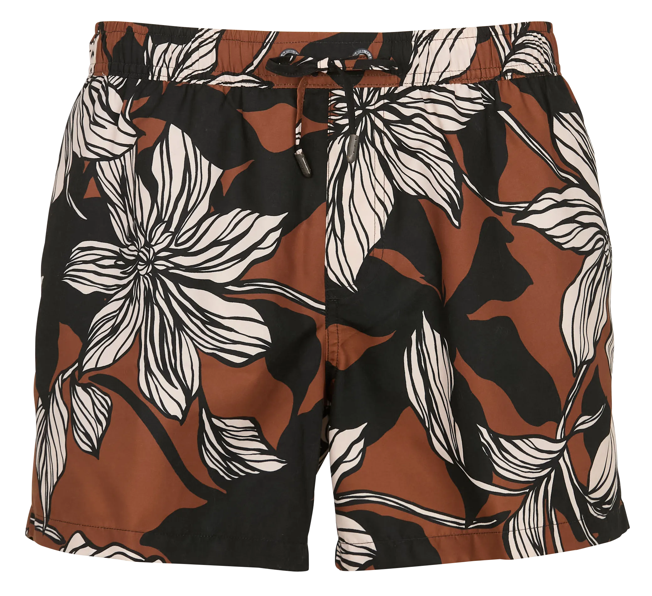 IKKS  Short de bain imprimé - Marron