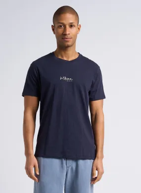 IKKS  Tee-shirt droit col rond en coton - Bleu