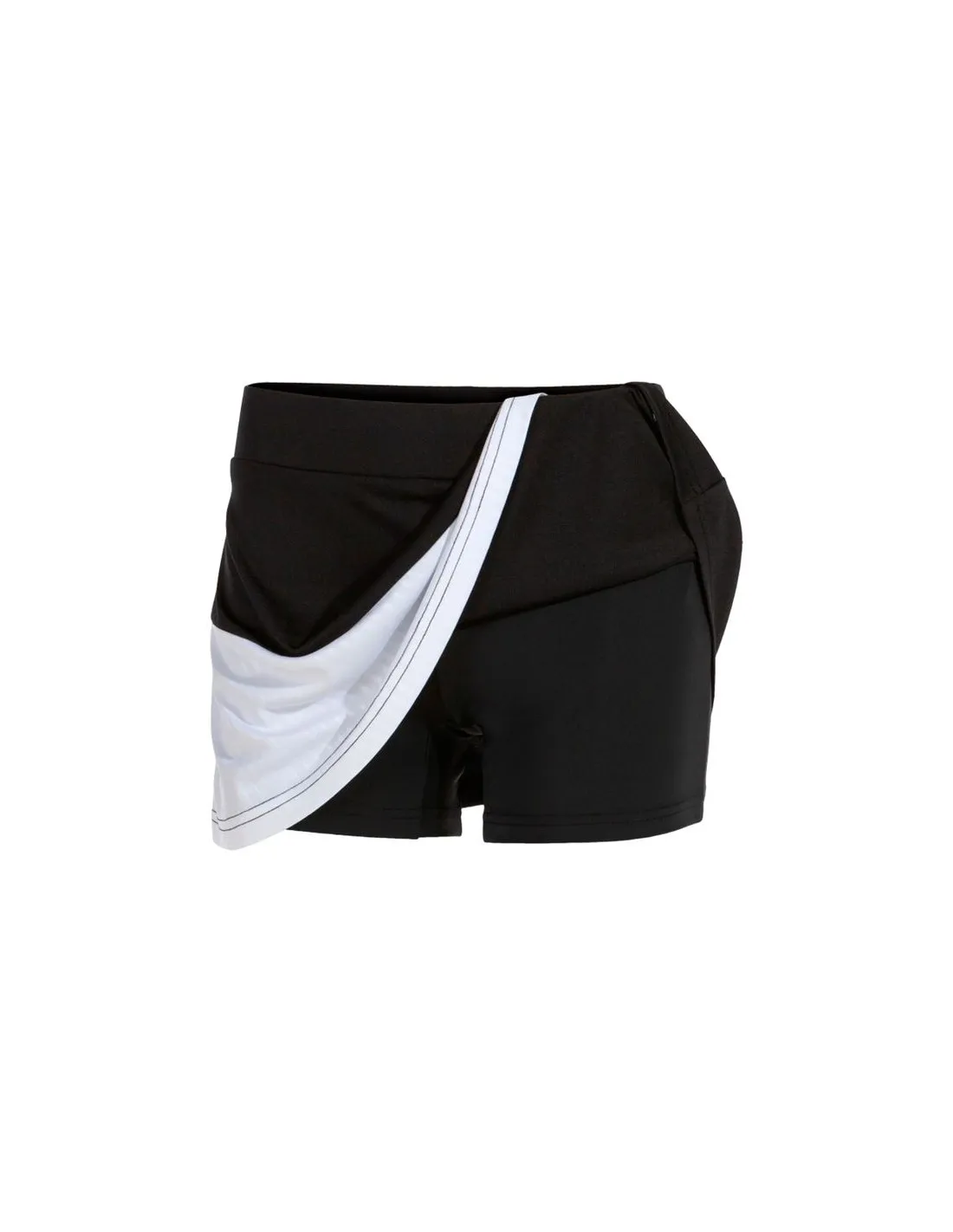 Jupe Tennis Joma de Montréal Noir Blanc Fille