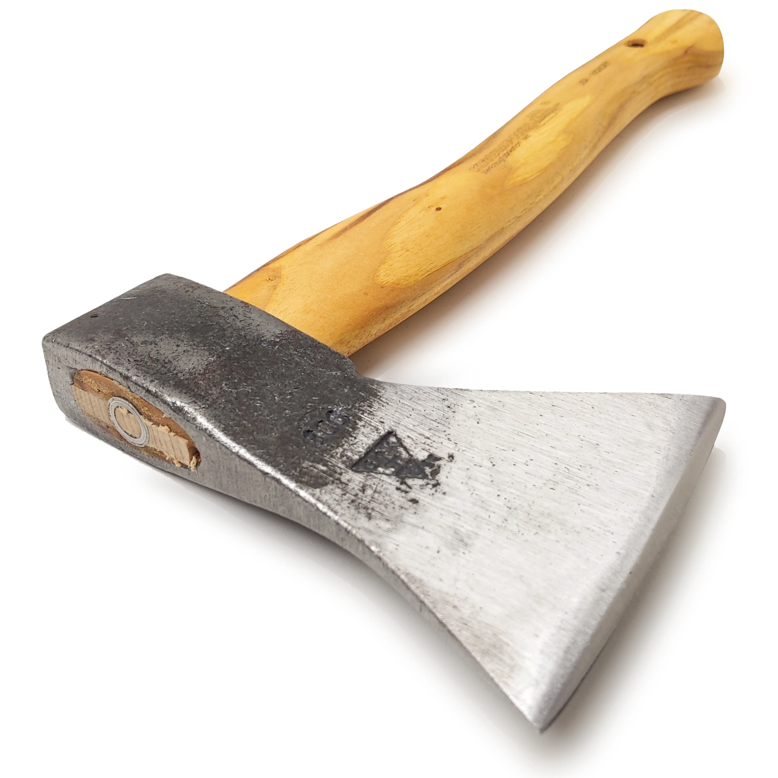 Krumpholz - Hache à main - poids de la tête 800 grammes - Nr. 0006 - avec manche en hickory