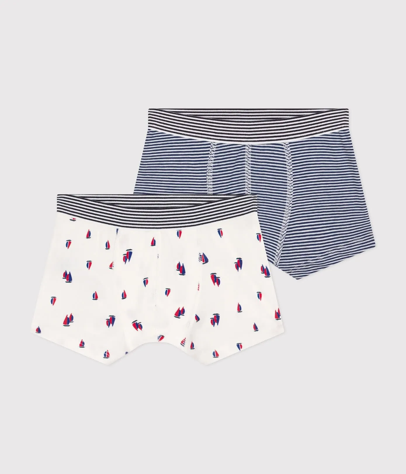 Lot de 2 Boxers Petit Bateau Garçon