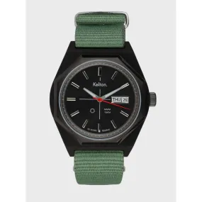 Montre OCTOGONE titane nato kaki | 3 Suisses