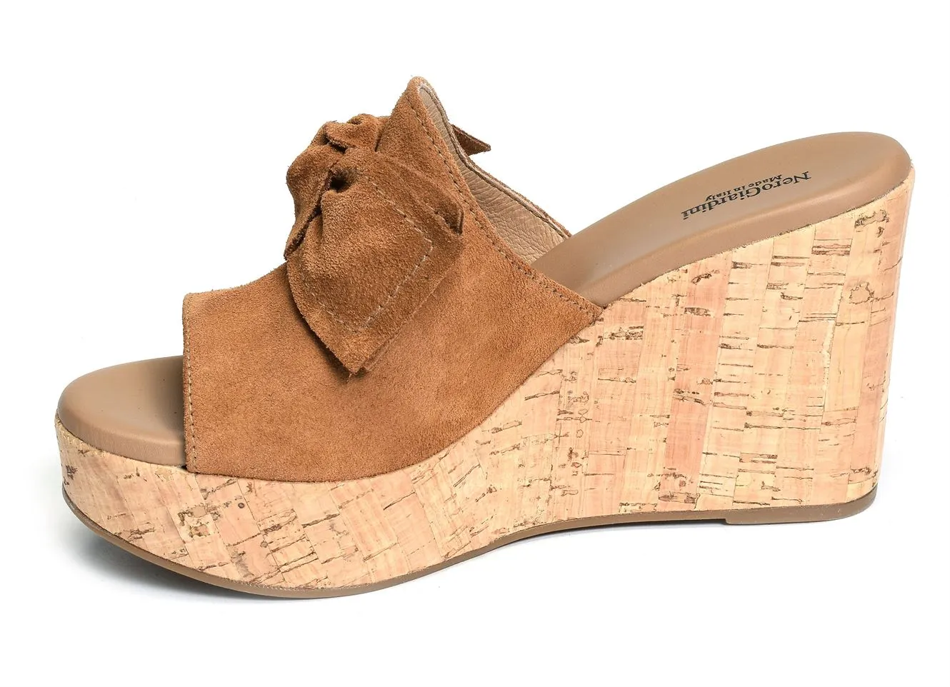 mules et sabots Nerogiardini  15812 camel 