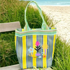 NOI - CABAS FLOWER FAIT A LA MAIN - littlecasba.com