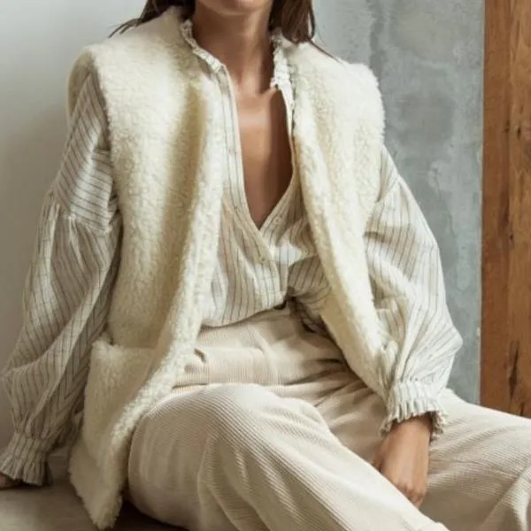 Opull'ence - Gilet - Sacha Naturel