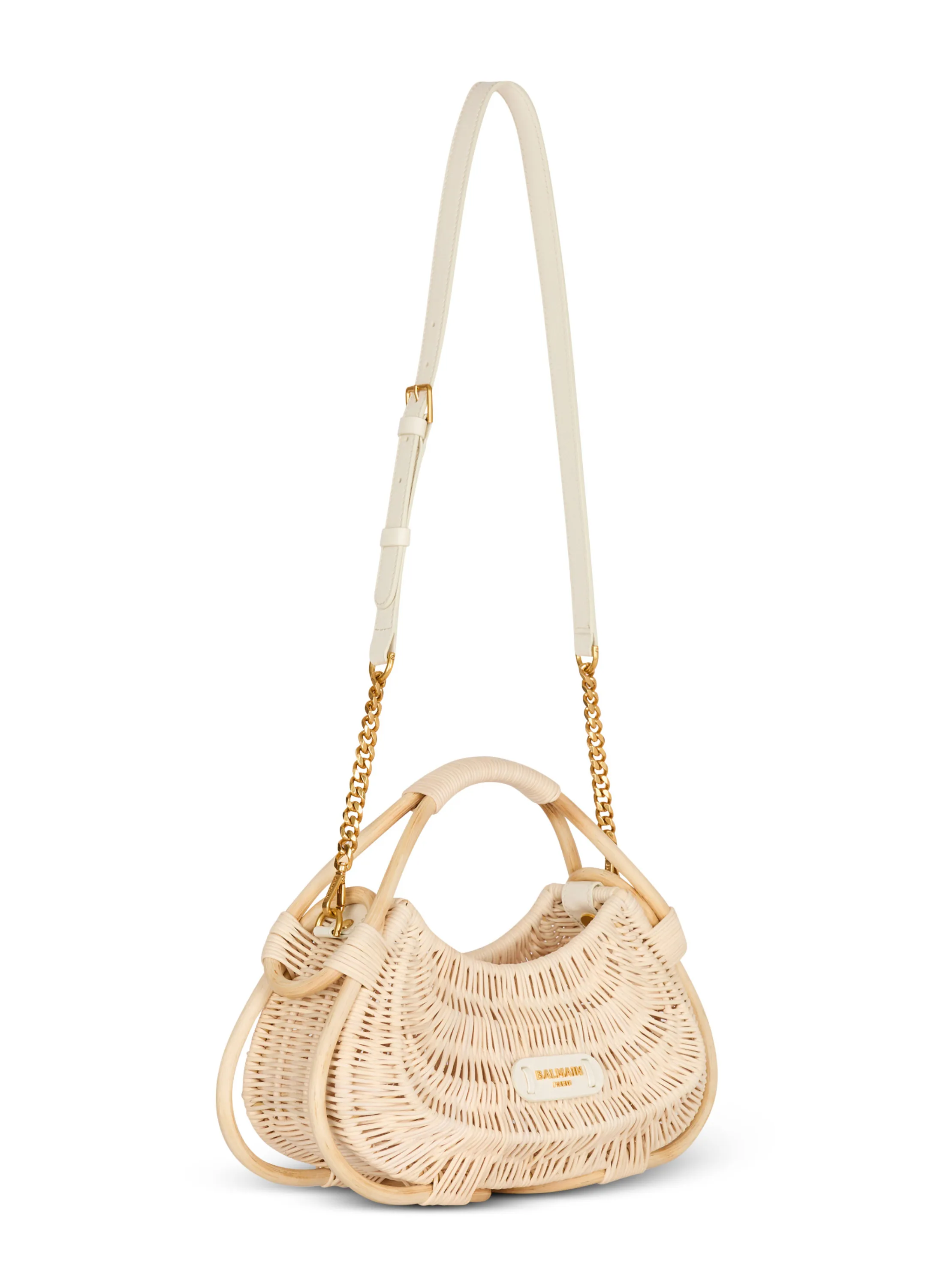 PANIER JOLIE MADAME MEDIUM EN OSIER - BALMAIN pour FEMME | Printemps