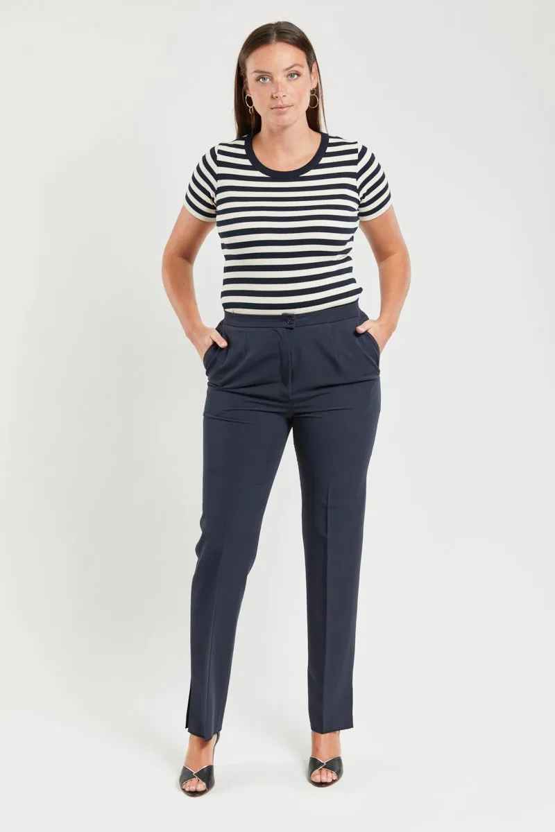 Pantalon gabardine "Disco" - bi-extensible