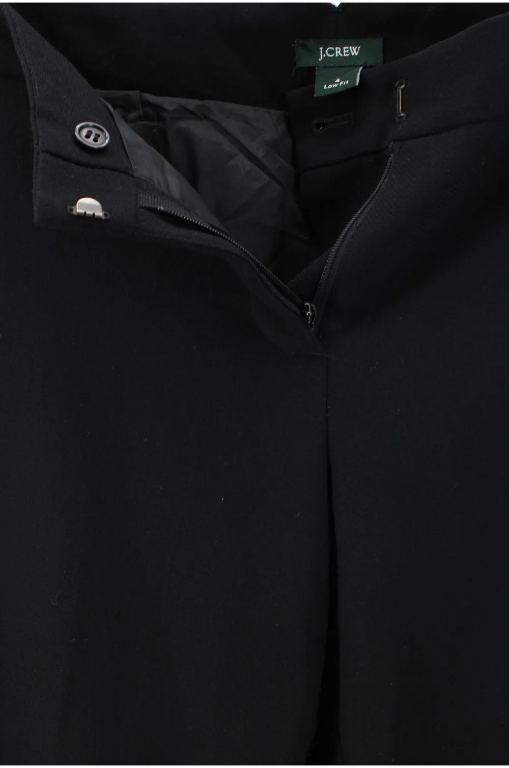 Pantalon J.Crew noir / Vêtement d'occasion vintage friperie en ligne