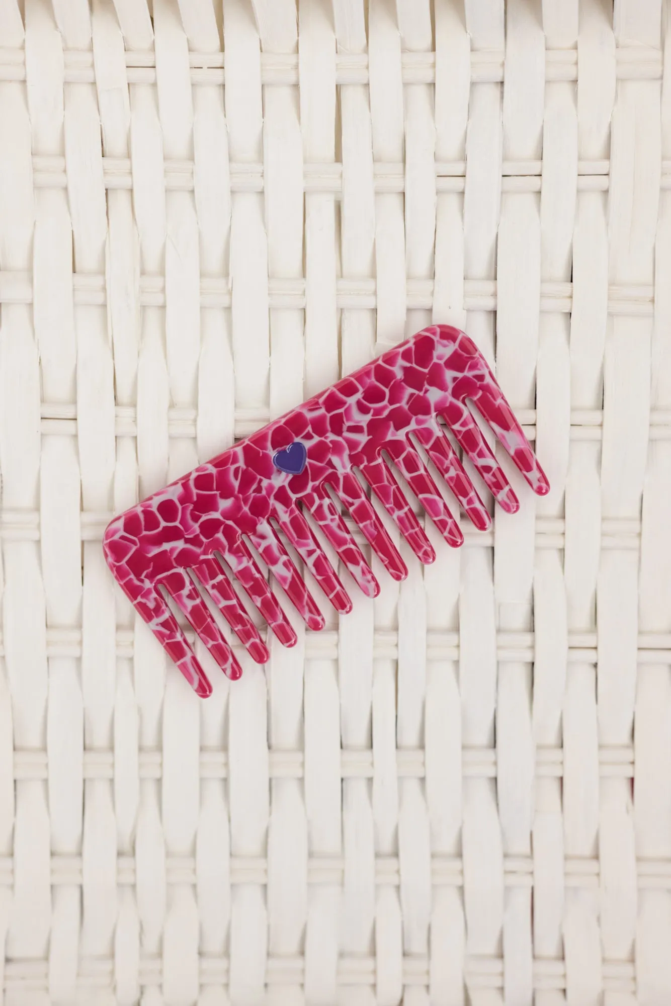 Peigne - Rose marbré bonton x gigi