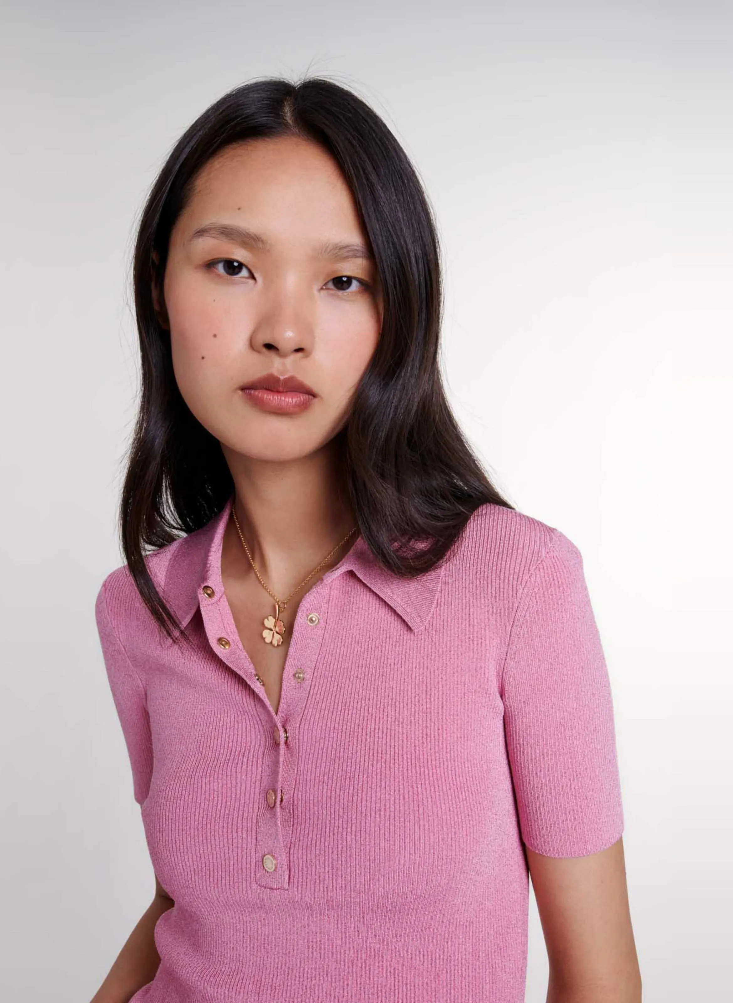 POLO EN MAILLE - MAJE pour FEMME | Printemps