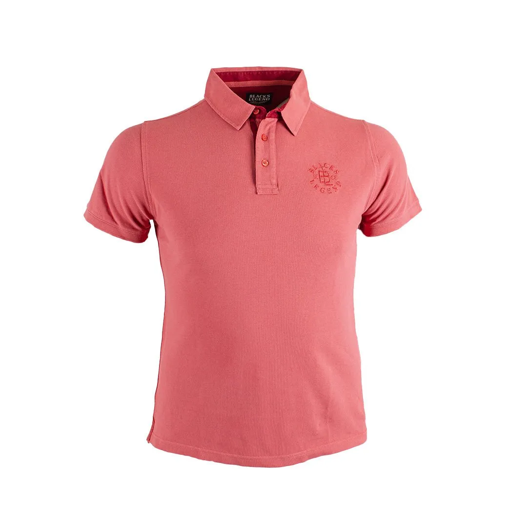 Polo rouge ple Blacks Legend 1868