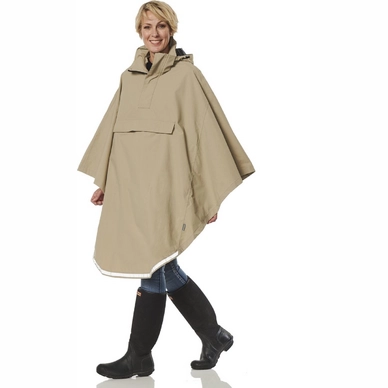 Poncho Happy Rainy Days Cape de Pluie Beige