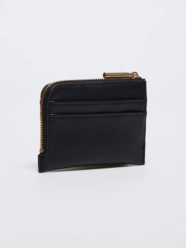 Porte carte nero noir femme - Liu Jo | wimod
