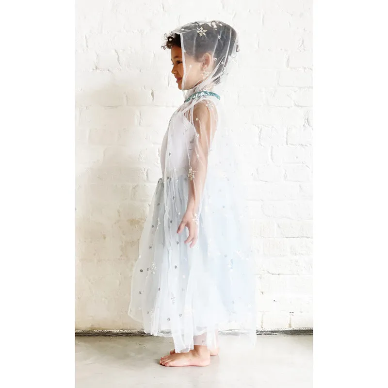 RATATAM - CAPE PRINCESSE DES GLACES BLEU -  littlecasba.com